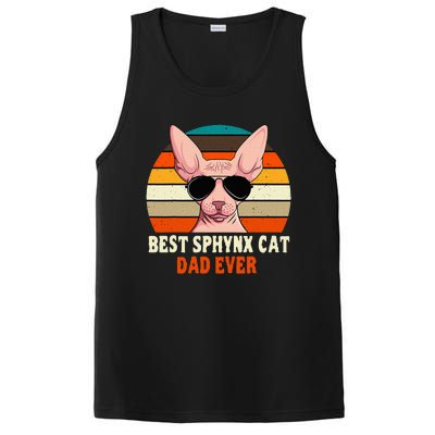 Sphynx Cat Dad Owner Breeder Hairless Pet Lover FatherS Day PosiCharge Competitor Tank