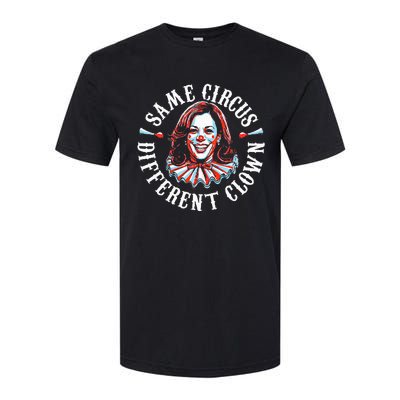 Same Circus Different Clown Softstyle CVC T-Shirt