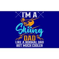 Skiing Cool Dad Ski Cool Adventure Gift Bumper Sticker