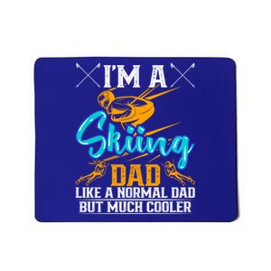 Skiing Cool Dad Ski Cool Adventure Gift Mousepad