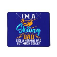 Skiing Cool Dad Ski Cool Adventure Gift Mousepad