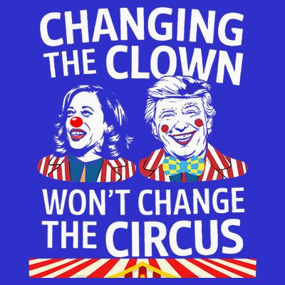 Same Circus Different Clown Political Kamala And Trump T-Shirt