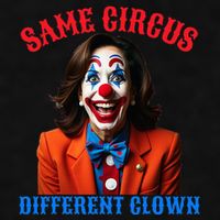 Same Circus Different Clown Funny Kamala Clown 2024 Ladies PosiCharge Tri-Blend Wicking Tank