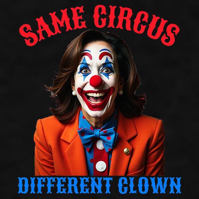 Same Circus Different Clown Funny Kamala Clown 2024 Ladies PosiCharge Tri-Blend Wicking Tank