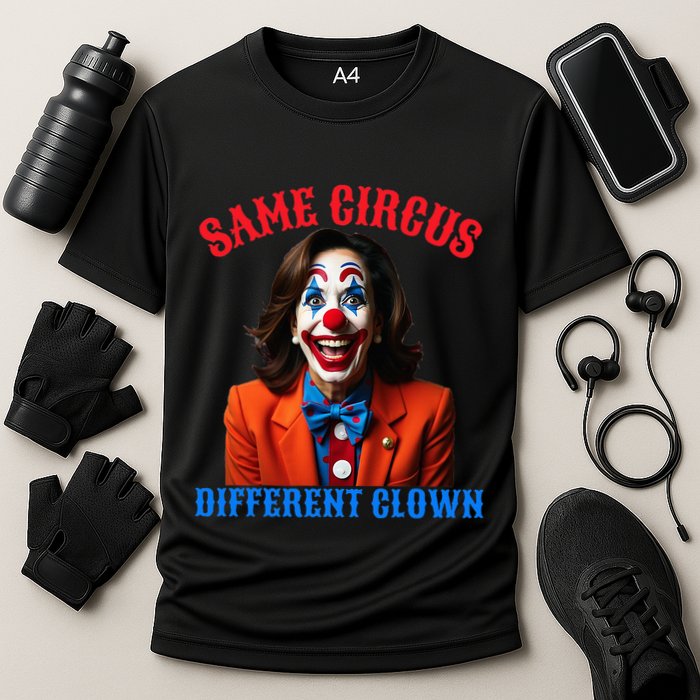 Same Circus Different Clown Funny Kamala Clown 2024 Performance Shirt