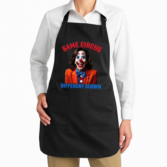 Same Circus Different Clown Funny Kamala Clown 2024 Apron