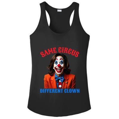Same Circus Different Clown Funny Kamala Clown 2024 Ladies PosiCharge Competitor Racerback Tank