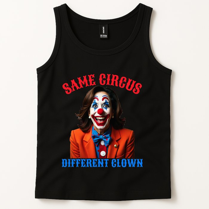 Same Circus Different Clown Funny Kamala Clown 2024 Tank Top