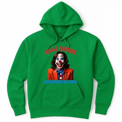 Same Circus Different Clown Funny Kamala Clown 2024 Hoodie