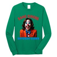 Same Circus Different Clown Funny Kamala Clown 2024 Long Sleeve Shirt