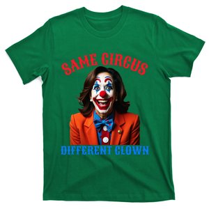 Same Circus Different Clown Funny Kamala Clown 2024 T-Shirt