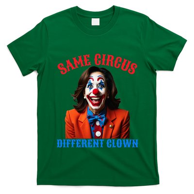 Same Circus Different Clown Funny Kamala Clown 2024 T-Shirt