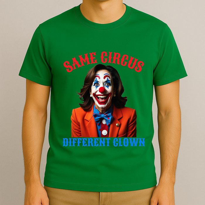 Same Circus Different Clown Funny Kamala Clown 2024 T-Shirt
