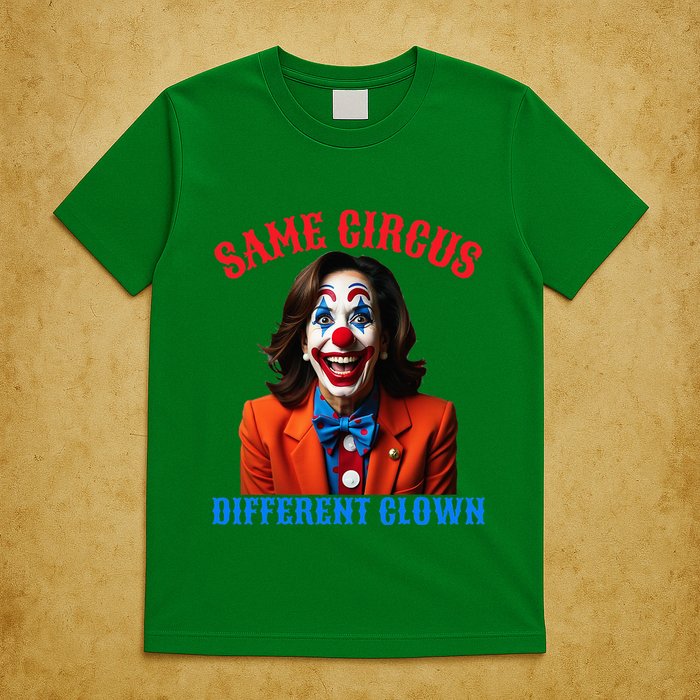Same Circus Different Clown Funny Kamala Clown 2024 T-Shirt