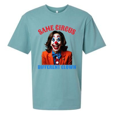 Same Circus Different Clown Funny Kamala Clown 2024 Sueded Cloud Jersey T-Shirt