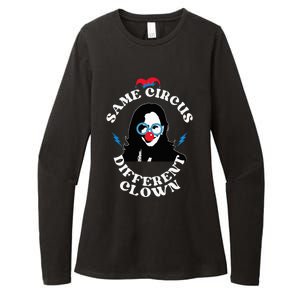 Same Circus Different Clown Funny Kamala Clown Womens CVC Long Sleeve Shirt