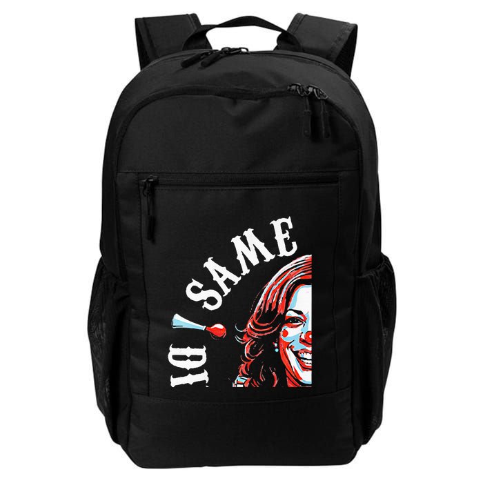 Same Circus Different Clown Funny Kamala Harris Clown Premium Backpack