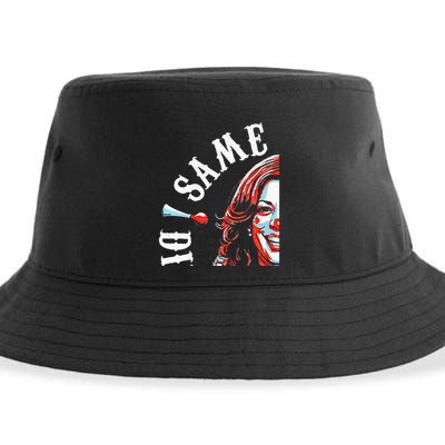 Same Circus Different Clown Funny Kamala Harris Clown Premium Sustainable Bucket Hat