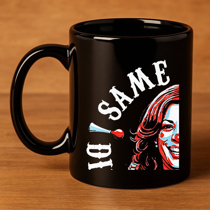Same Circus Different Clown Funny Kamala Harris Clown Premium 11oz C Handle Ceramic Mug