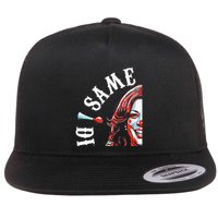 Same Circus Different Clown Funny Kamala Harris Clown Premium Flat Bill Trucker Hat