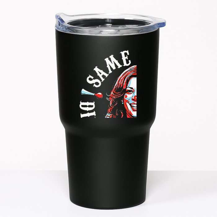 Same Circus Different Clown Funny Kamala Harris Clown Premium Tumbler