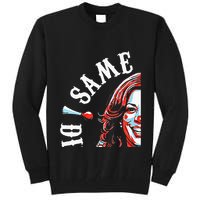 Same Circus Different Clown Funny Kamala Harris Clown Premium Tall Sweatshirt