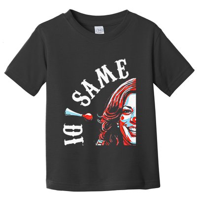 Same Circus Different Clown Funny Kamala Harris Clown Premium Toddler T-Shirt