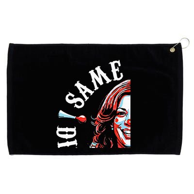 Same Circus Different Clown Funny Kamala Harris Clown Premium Grommeted Golf Towel