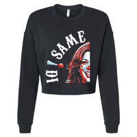 Same Circus Different Clown Funny Kamala Harris Clown Premium Cropped Pullover Crew