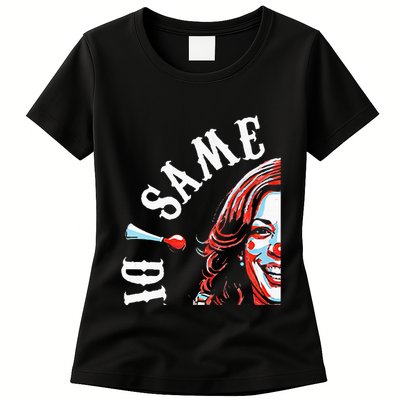 Same Circus Different Clown Funny Kamala Harris Clown Premium Womens T-Shirt