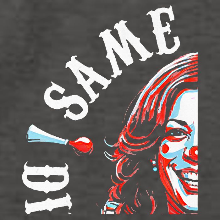 Same Circus Different Clown Funny Kamala Harris Clown Premium Vector Backpack