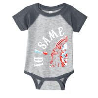 Same Circus Different Clown Funny Kamala Harris Clown Premium Infant Baby Jersey Bodysuit