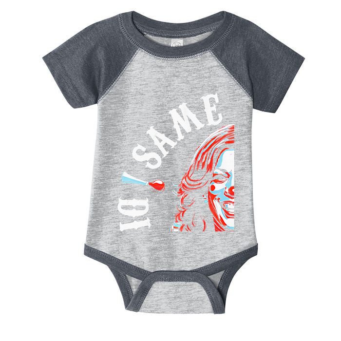 Same Circus Different Clown Funny Kamala Harris Clown Premium Infant Baby Jersey Bodysuit