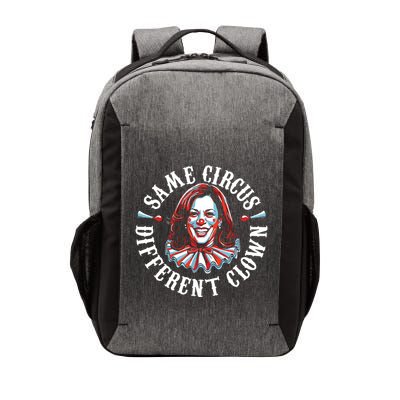 Same Circus Different Clown Funny Kamala Harris Clown Vector Backpack