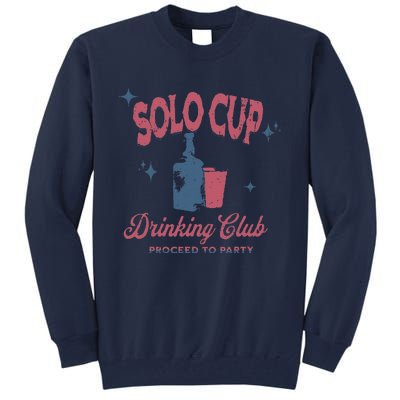 Solo Club Drinking Club Tall Sweatshirt