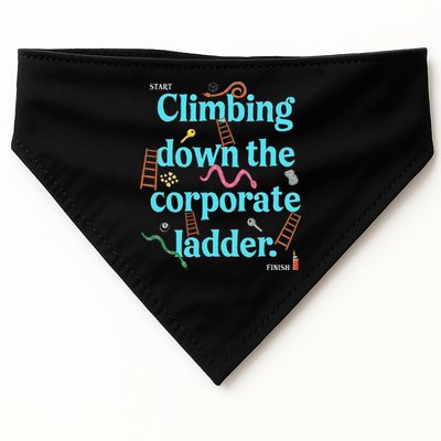 Start Climbing Down The Corporate Ladder USA-Made Doggie Bandana