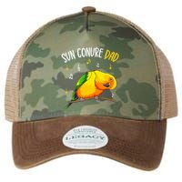 Sun Conure Dad Funny Parrot Bird Lover Legacy Tie Dye Trucker Hat