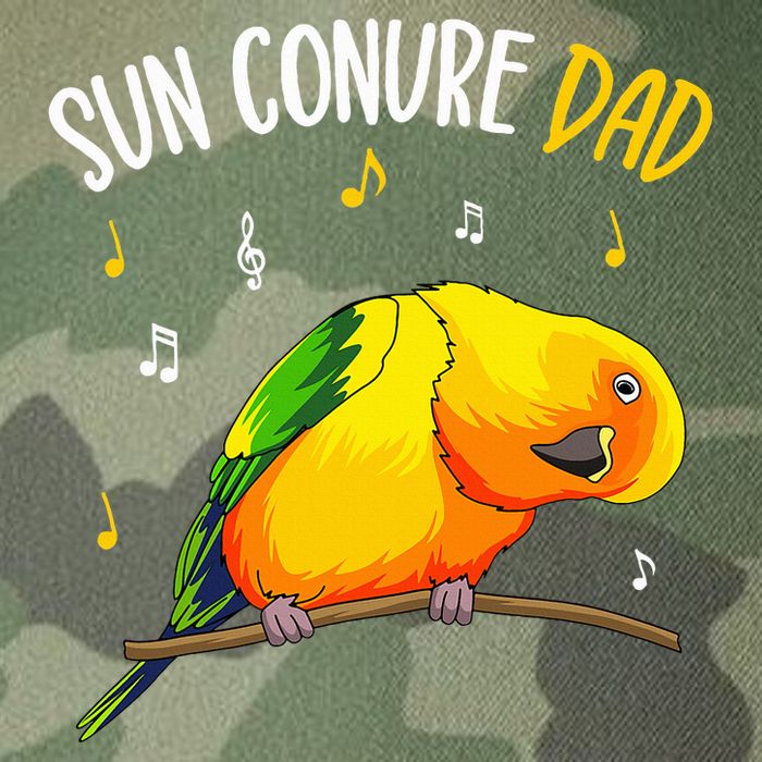 Sun Conure Dad Funny Parrot Bird Lover Legacy Tie Dye Trucker Hat