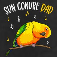 Sun Conure Dad Funny Parrot Bird Lover Cool Comfort Performance Bucket Hat