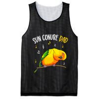 Sun Conure Dad Funny Parrot Bird Lover Mesh Reversible Basketball Jersey Tank