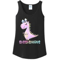 Sassasaurus Cute Dinosaur Funny Gifts For Ladies Essential Tank