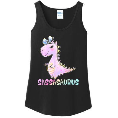 Sassasaurus Cute Dinosaur Funny Gifts For Ladies Essential Tank