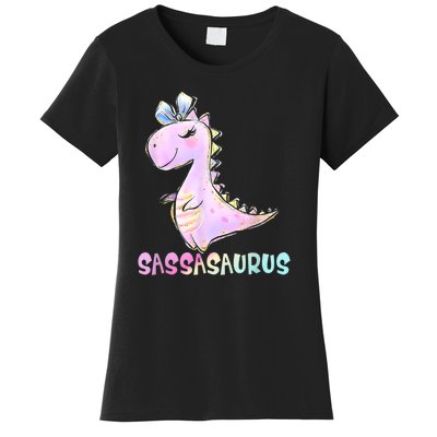 Sassasaurus Cute Dinosaur Funny Gifts For Women's T-Shirt