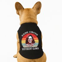 Same Circus Different Clown Funny Kamala Harris Clown Doggie Tank