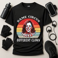 Same Circus Different Clown Funny Kamala Harris Clown Performance Shirt