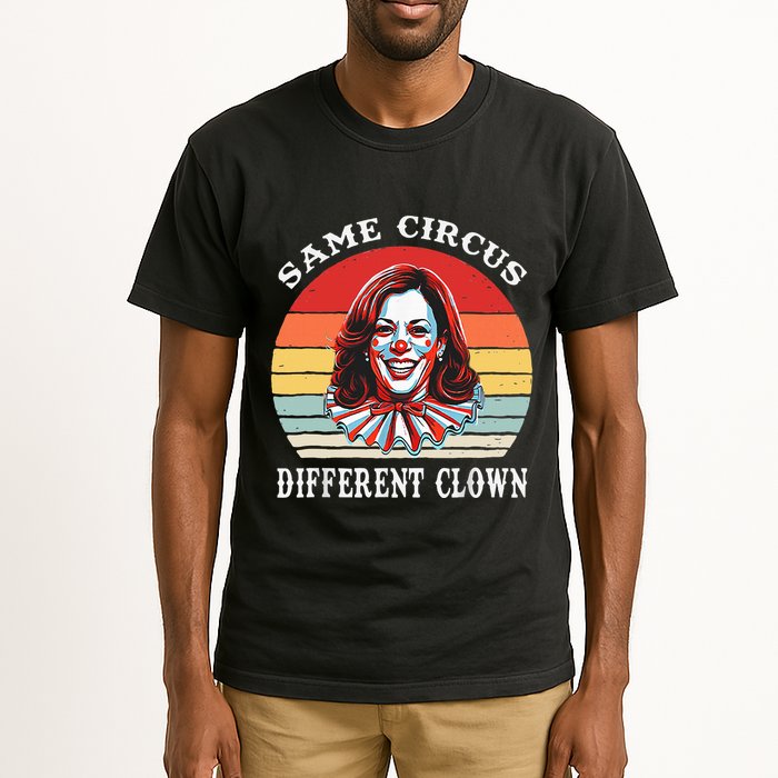 Same Circus Different Clown Funny Kamala Harris Clown Tall T-Shirt