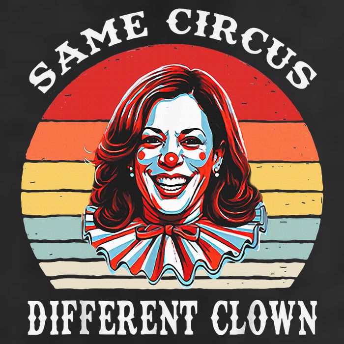 Same Circus Different Clown Funny Kamala Harris Clown Trucker Hat