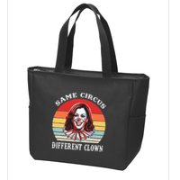 Same Circus Different Clown Funny Kamala Harris Clown Zip Tote Bag