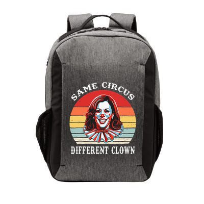 Same Circus Different Clown Funny Kamala Harris Clown Vector Backpack