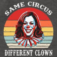 Same Circus Different Clown Funny Kamala Harris Clown Vector Backpack